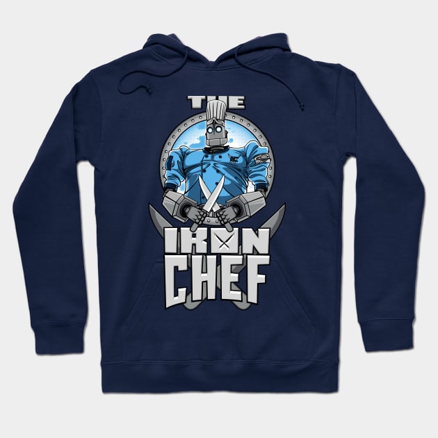 The Iron Chef Hoodie by SixEyedMonster